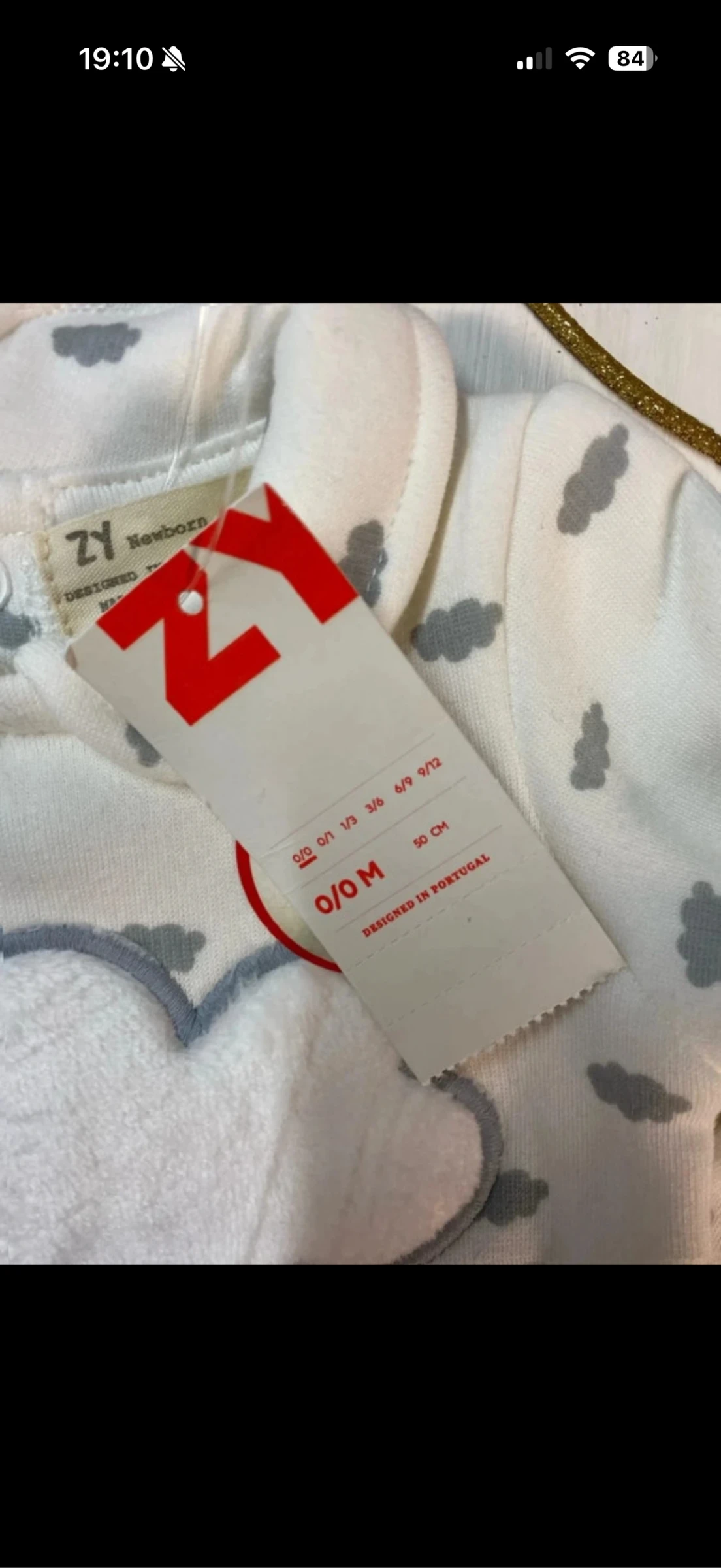 Sudadera bebé unisex (nueva) - talla 0 meses – photo 2